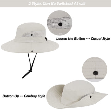 Breathable, quick-dry sun hat designed for outdoor activities