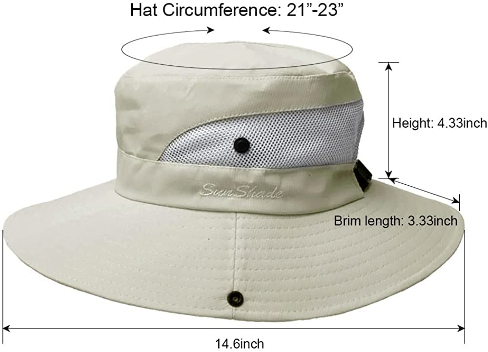 Adjustable chin drawstring for secure fit in windy conditions