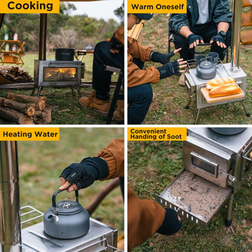 WomeYork eco-friendly ash tray feature image emphasizes easy cleanup and Leave No Trace camping.