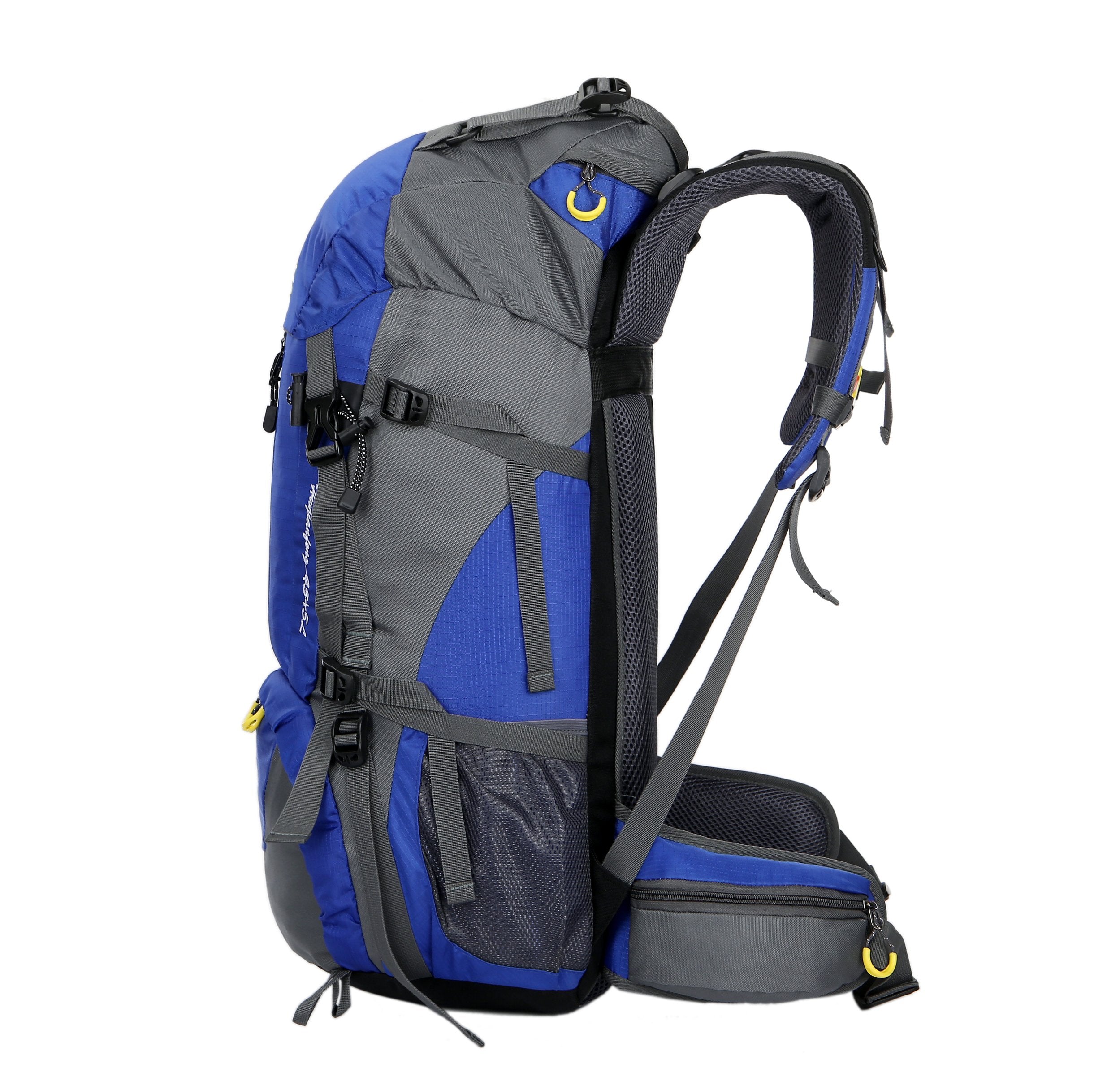 WoneNice 50L backpack front pocket for quick-access essentials on trail