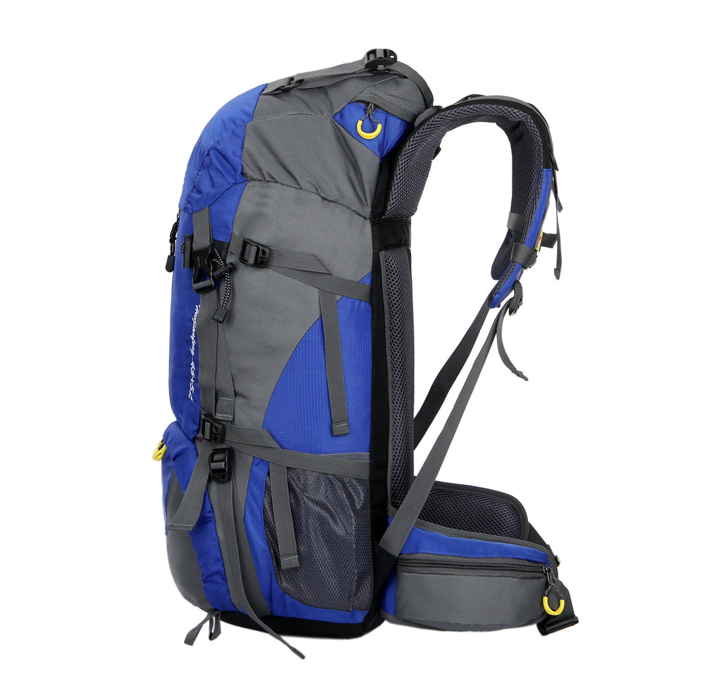 WoneNice 50L backpack front pocket for quick-access essentials on trail