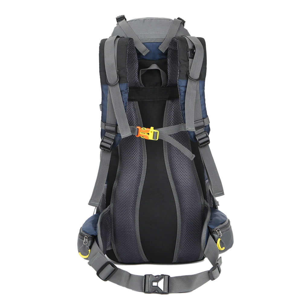 WoneNice 50L backpack front pocket keeps essentials within easy reach.