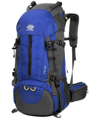 WoneNice 50L backpack main compartment keeps gear organized on hikes