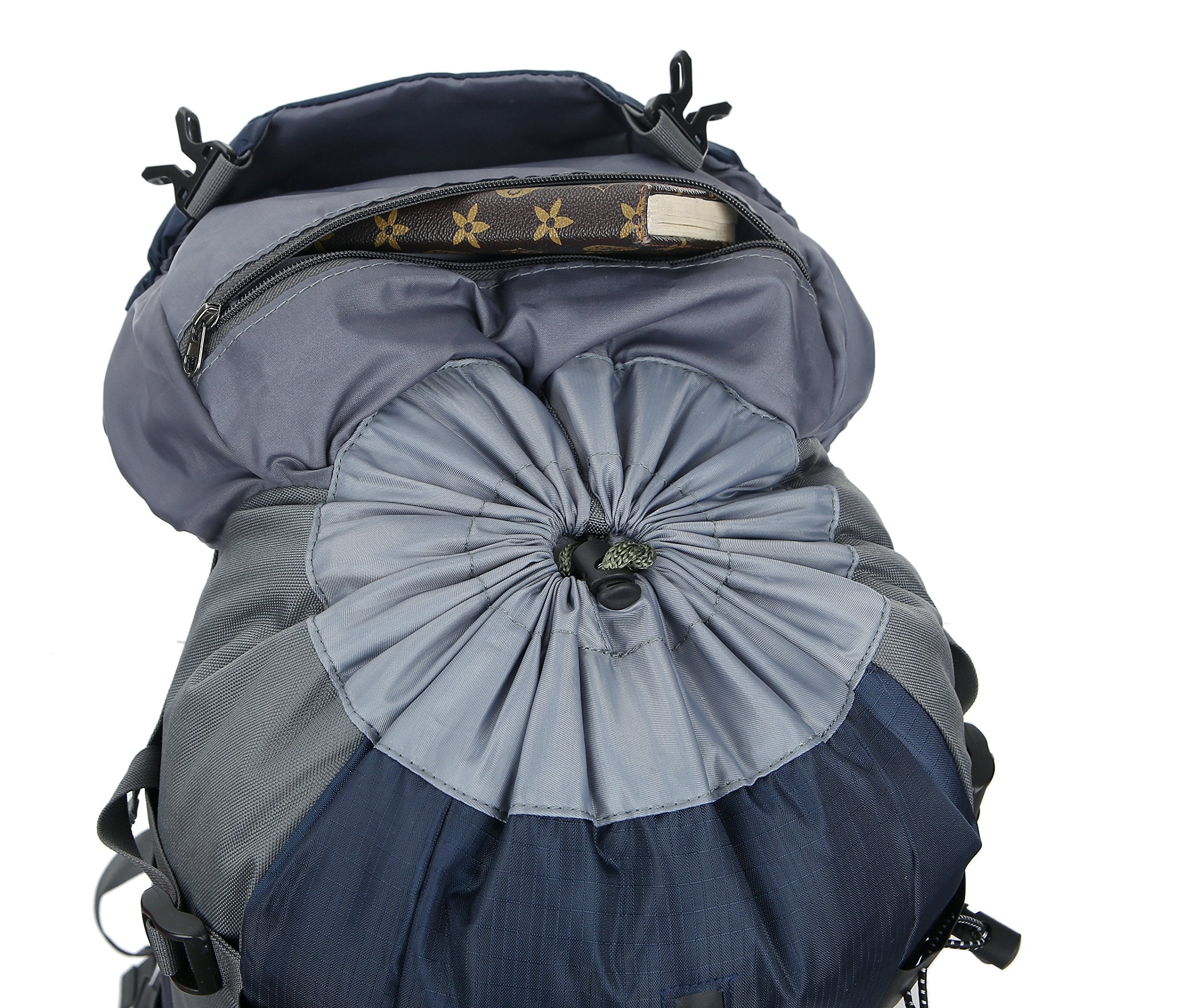WoneNice 50L backpack adjustable chest strap for secure fit