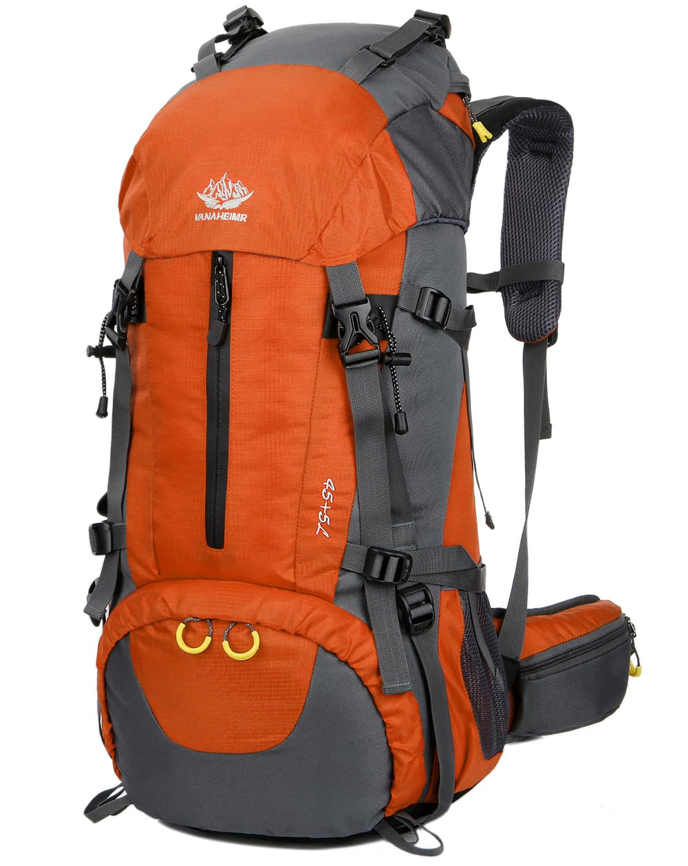 WoneNice 50L hiking backpack main compartment for organized gear storage