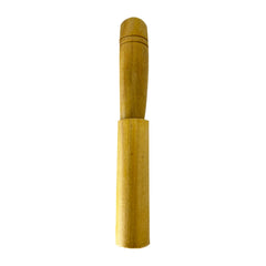 Wooden Wild Boar Caller front view, compact portable field tool.