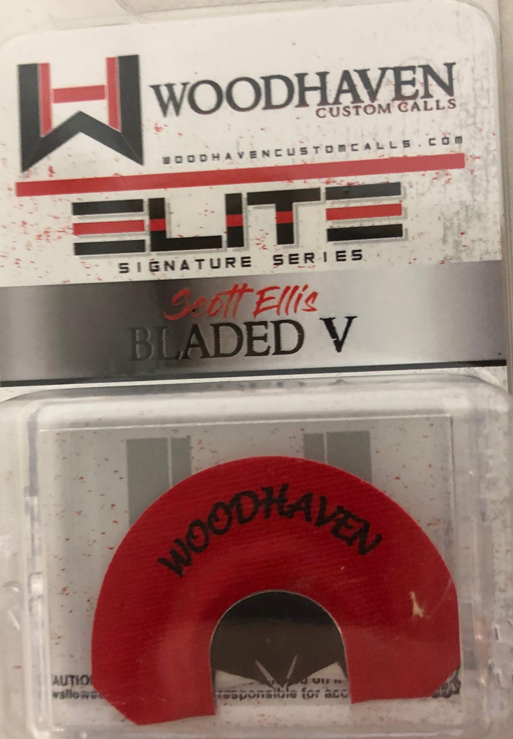 Woodhaven Bladed V Mouth Call 3-Reed side profile, ideal for mid-range calls and control.