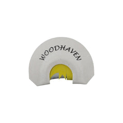 Woodhaven Copperhead II turkey call showing raspy yelps and crisp clucks for realism.