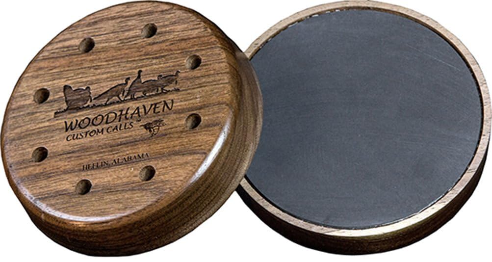 Woodhaven Legend Series friction turkey call showing realistic hen sounds for field use