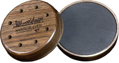 Woodhaven Legend Series friction turkey call showing realistic hen sounds for field use