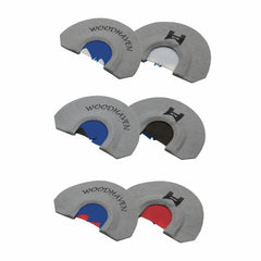 Woodhaven Next Level 3 Pack hero image shows three diaphragm calls for versatile turkey hunting.