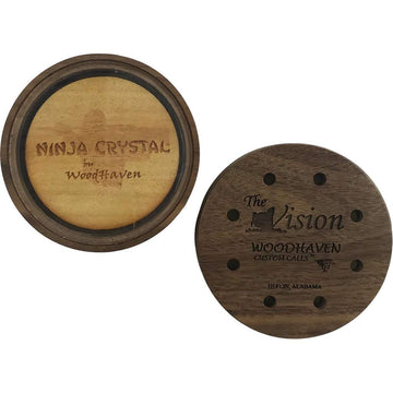 Woodhaven Ninja Crystal turkey call with yellowheart soundboard for balanced resonance and calls