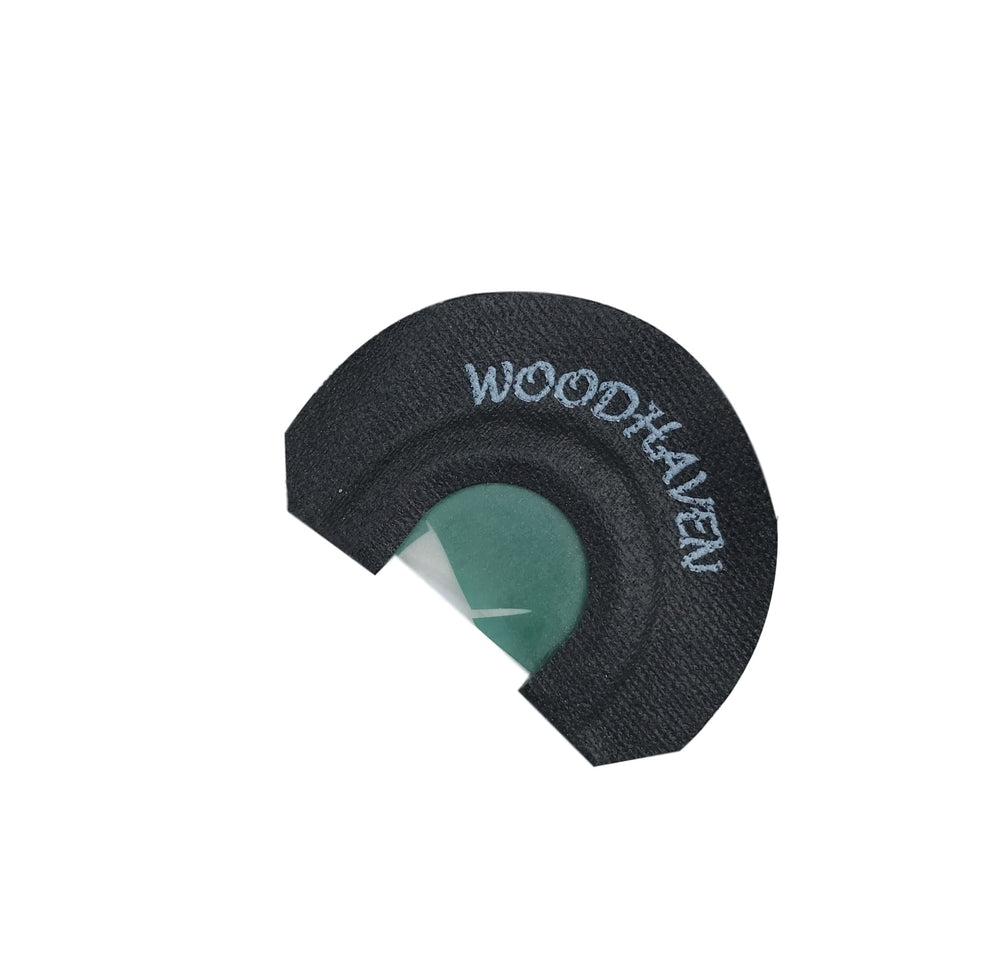 Woodhaven Ninja Hammer mouth call delivering raspy turkey yelps in the field.