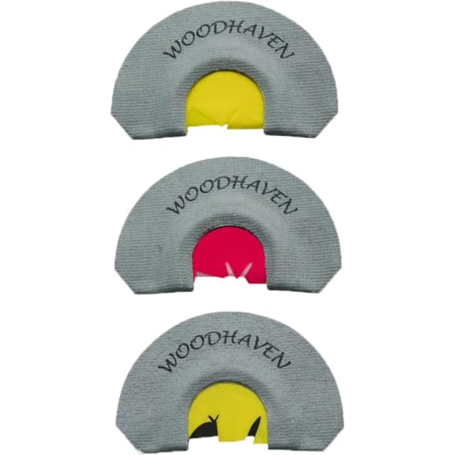 Woodhaven Premier 3 Pack Mouth Call front view for realistic turkey tones and easy handling