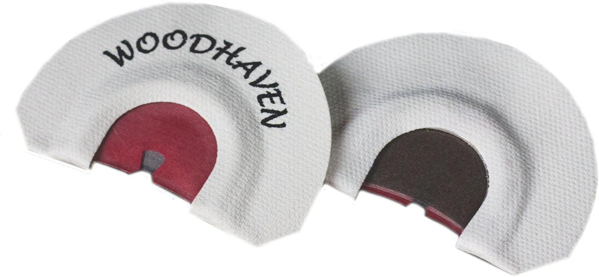 Woodhaven Red Wasp Mouth Call with three reeds for versatile kee-kee ghost-cut sounds