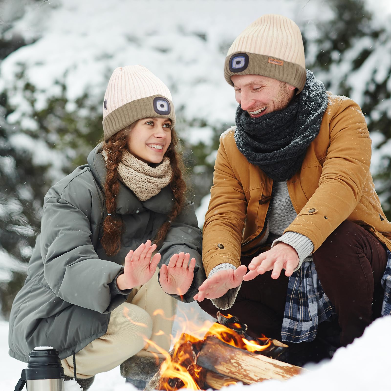 WOOMER gift-packaged heated hat is ready for winter gifting.