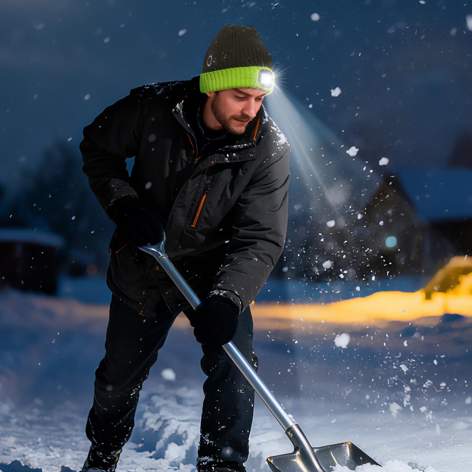 WOOMER heated beanie ideal for night runs, fishing, camping and more.