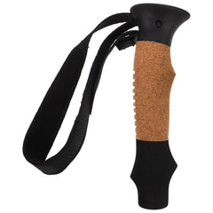 WOONEKY cane handle grip with cork for lightweight comfort on long hikes.