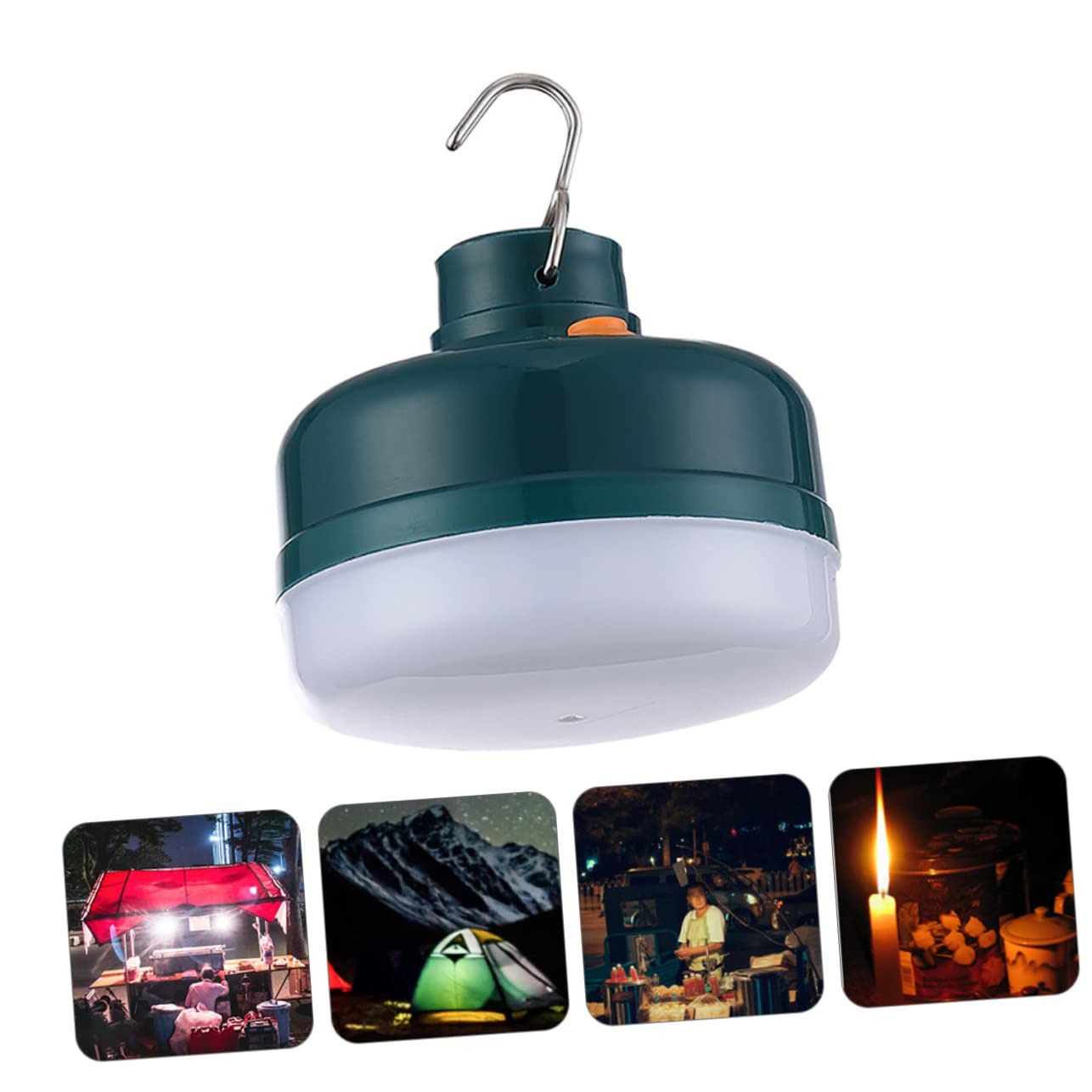 Compact WOONEKY LED light bulb for easy travel and camping