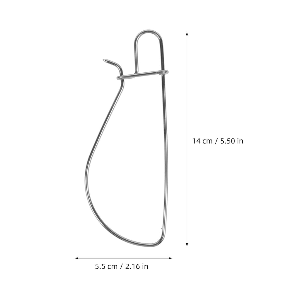 WOONEKY large buckle size demonstrates versatile fit for various lines and gear.