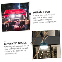 WOONEKY LED tent light delivers wide coverage for family camping.
