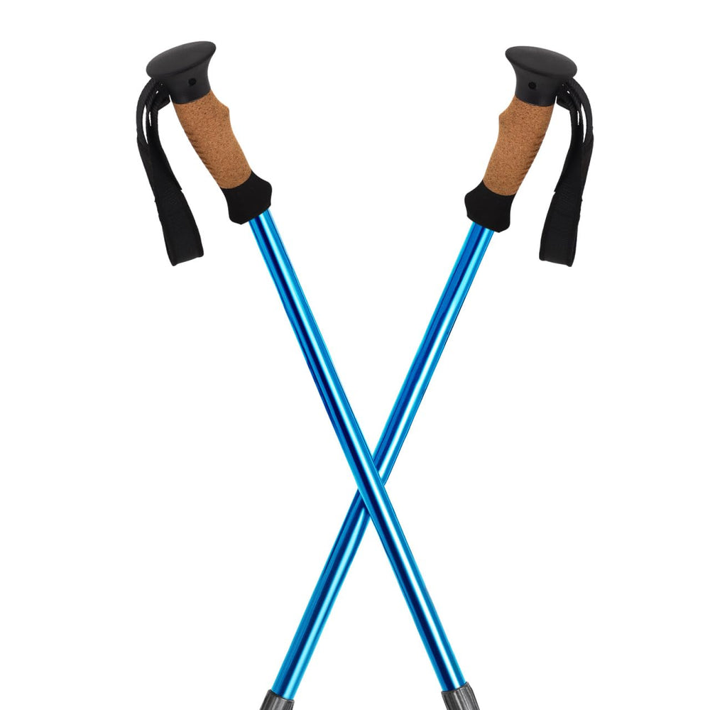 WOONEKY lightweight cork grip enhances comfort on extended walks.