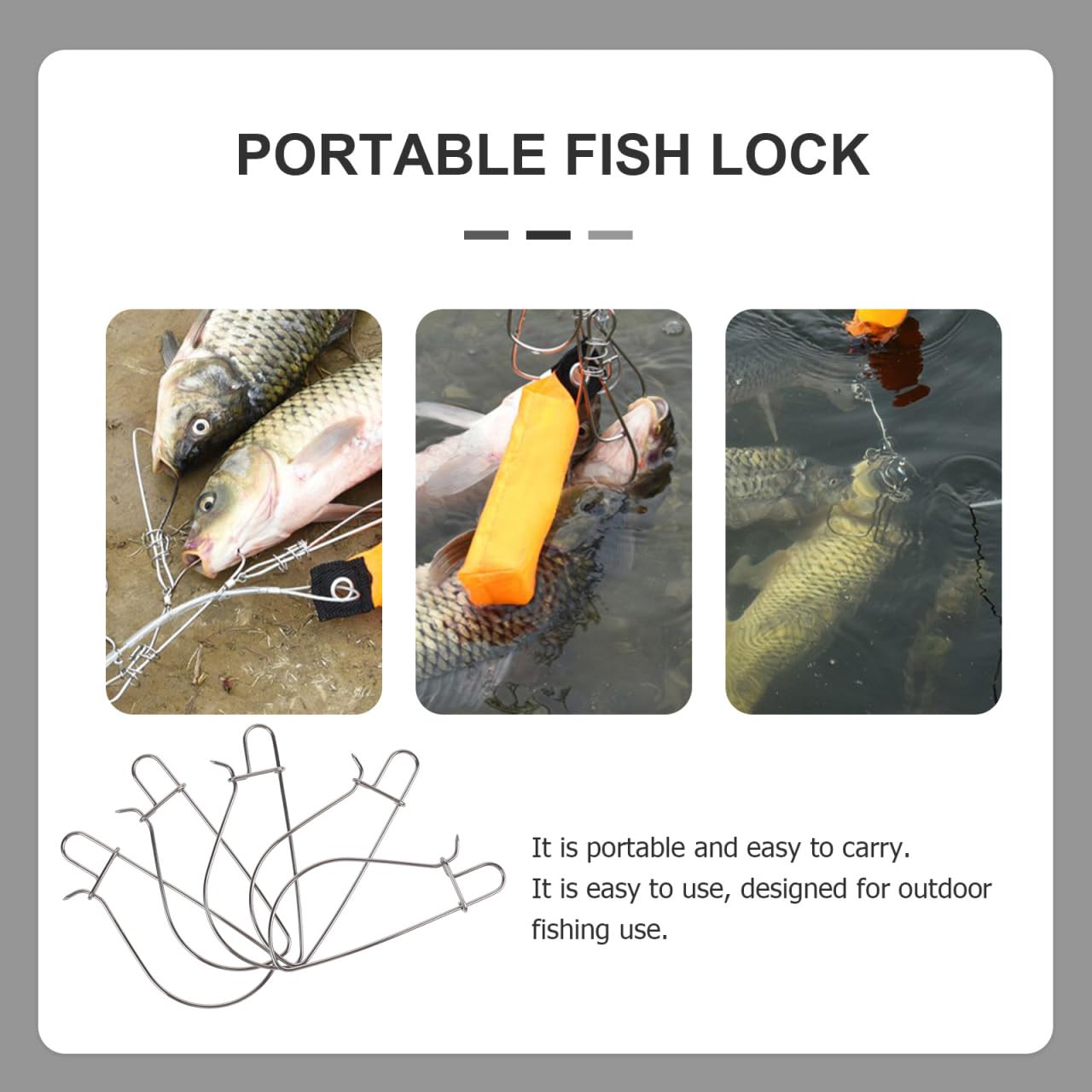 WOONEKY secure-line hold reduces tangles for smoother fishing sessions.