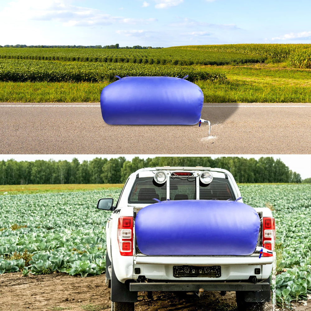 Woovaash foldable bladder folds compactly for easy transport and storage