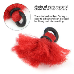 Worem rubber O-ring on the float enables quick fixing and easy removal