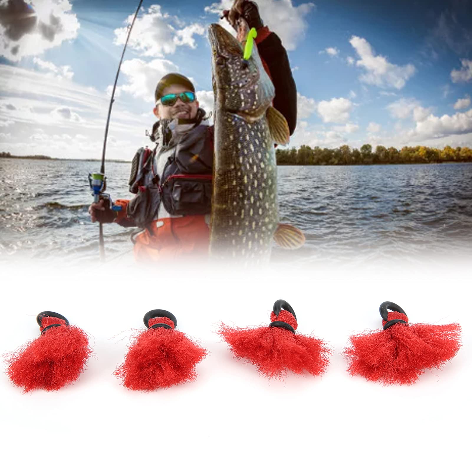 Worem float serves as a practical lure accessory for fly fishing