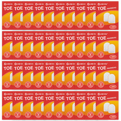WORLD-BIO toe warmers adhesive packs heat up quickly for cold outdoor toes.