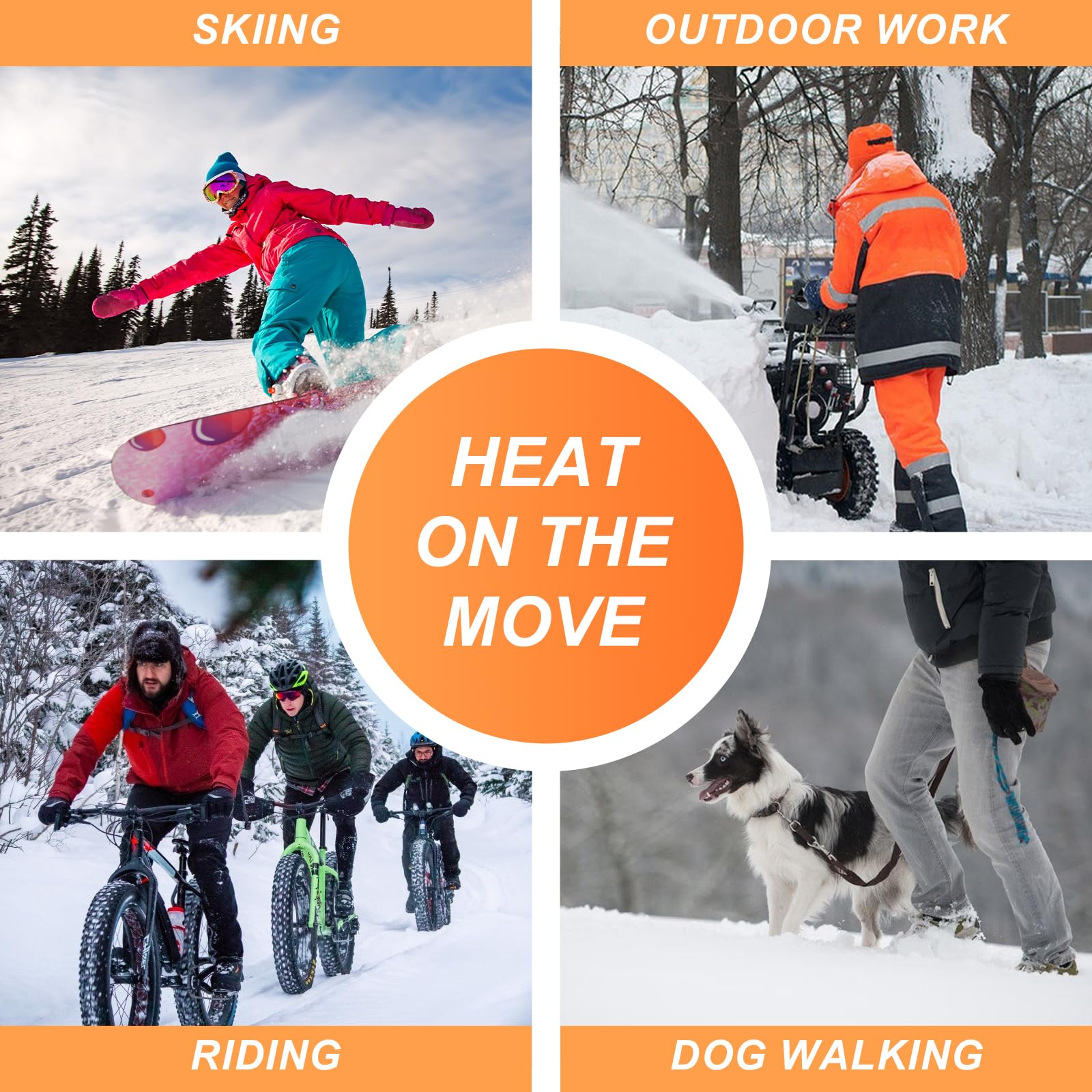 WORLD-BIO toe warmers heat-activation image shows air-activated warmth starting fast.
