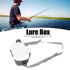 Top compartments for organizing small items on bait case