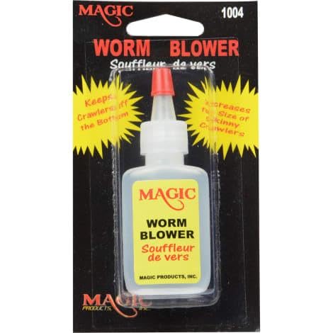 Worm Threader being used to thread a nightcrawler