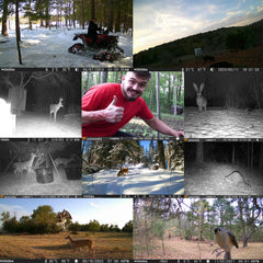 WOSODA trail camera 1920P video capture with clear audible footage