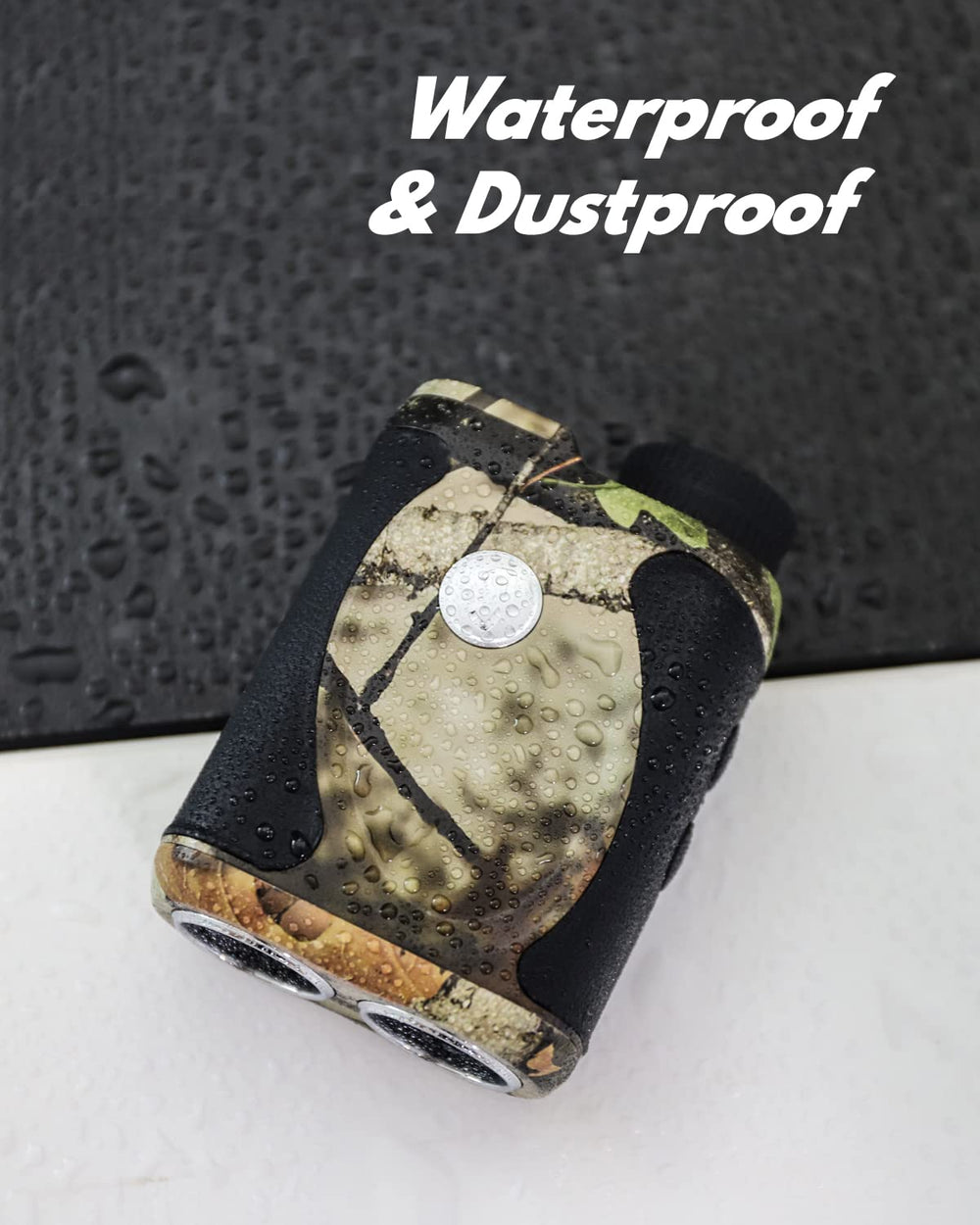 WOSPORTS rangefinder auto-off saves battery for longer use.