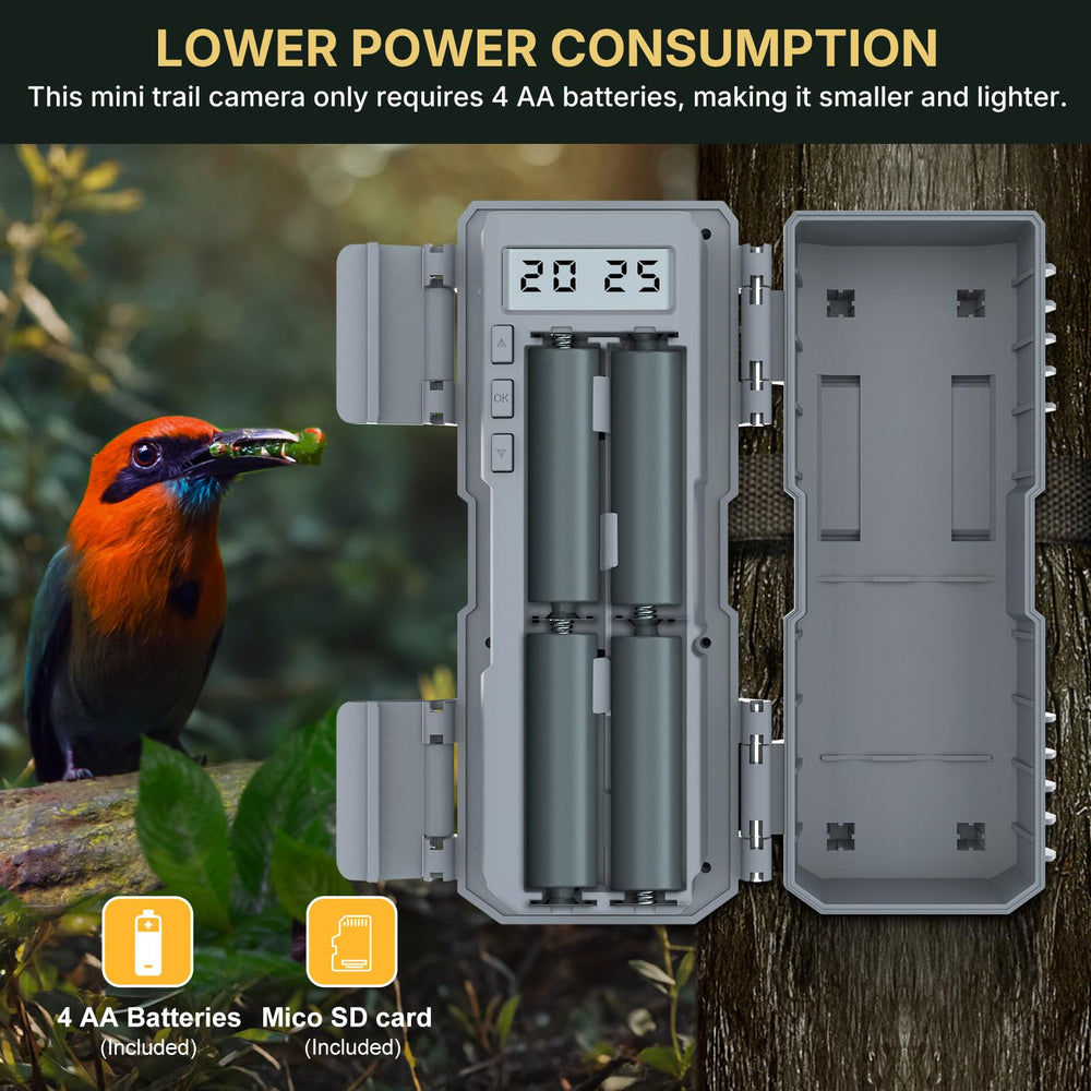 WOSPORTS camera includes a 32GB SD card for immediate data access.