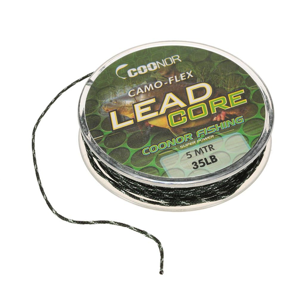 WOTAO lead core 35lb 5m camouflage for strong carp rigs