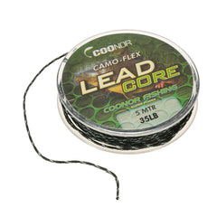 WOTAO lead core 35lb 5m camouflage for strong carp rigs