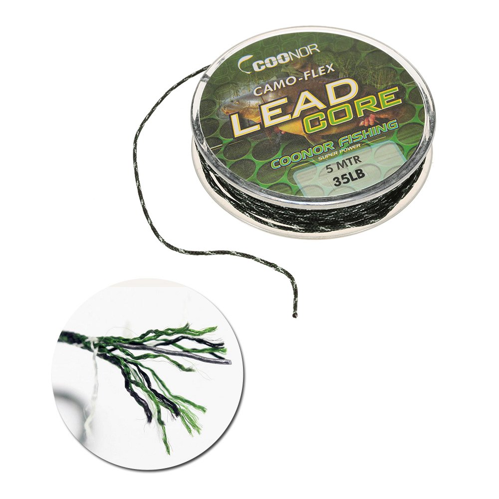 WOTAO lead core 45lb 5m camouflage with reliable sink rate