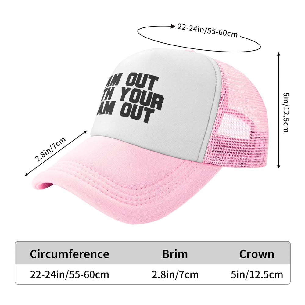 Wovotieh Jam Out with Your Clam Out Hat ventilated back for airflow