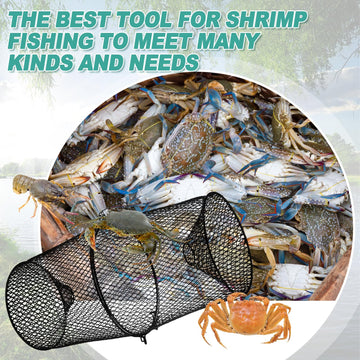 Bait bags included for crawfish traps