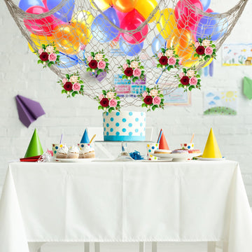 Wowangce fish netting set invites DIY styling with shells, photos, and coastal accents.