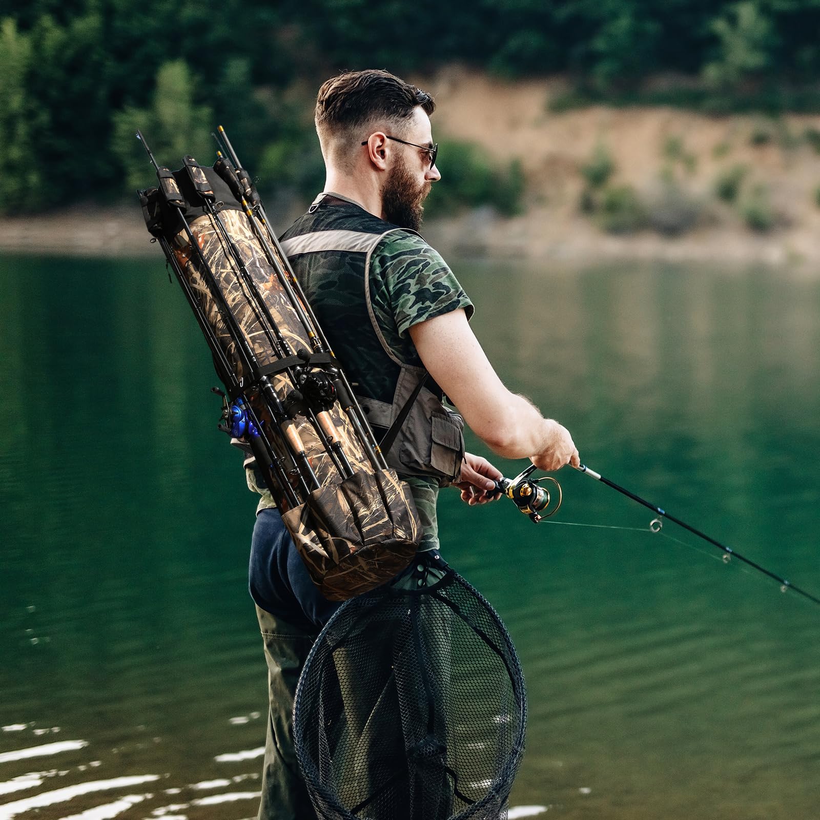 Wowelife bag exterior pockets demonstrate quick-access storage for essentials.
