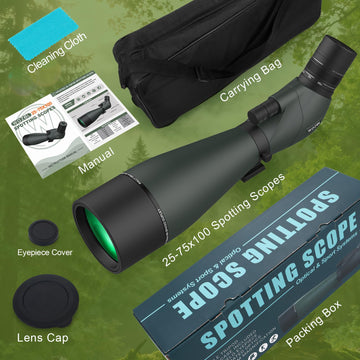 WOZEL spotting scope ideal for bird watching, wildlife viewing, and travel.