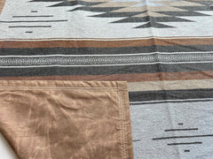 WP West Path Canvas Camp Blanket with waterproof back for dry, outdoors-ready comfort.