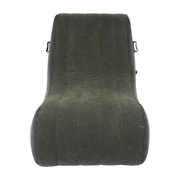 WPORDE foldable air sofa, compact when deflated, ideal for travel.