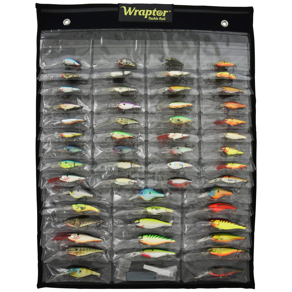 Wraptor Classic Pro divers and crankbaits fit neatly in pockets.