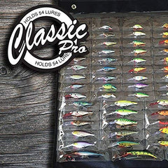Wraptor Classic Pro see-em-all system shows tackle at a glance.