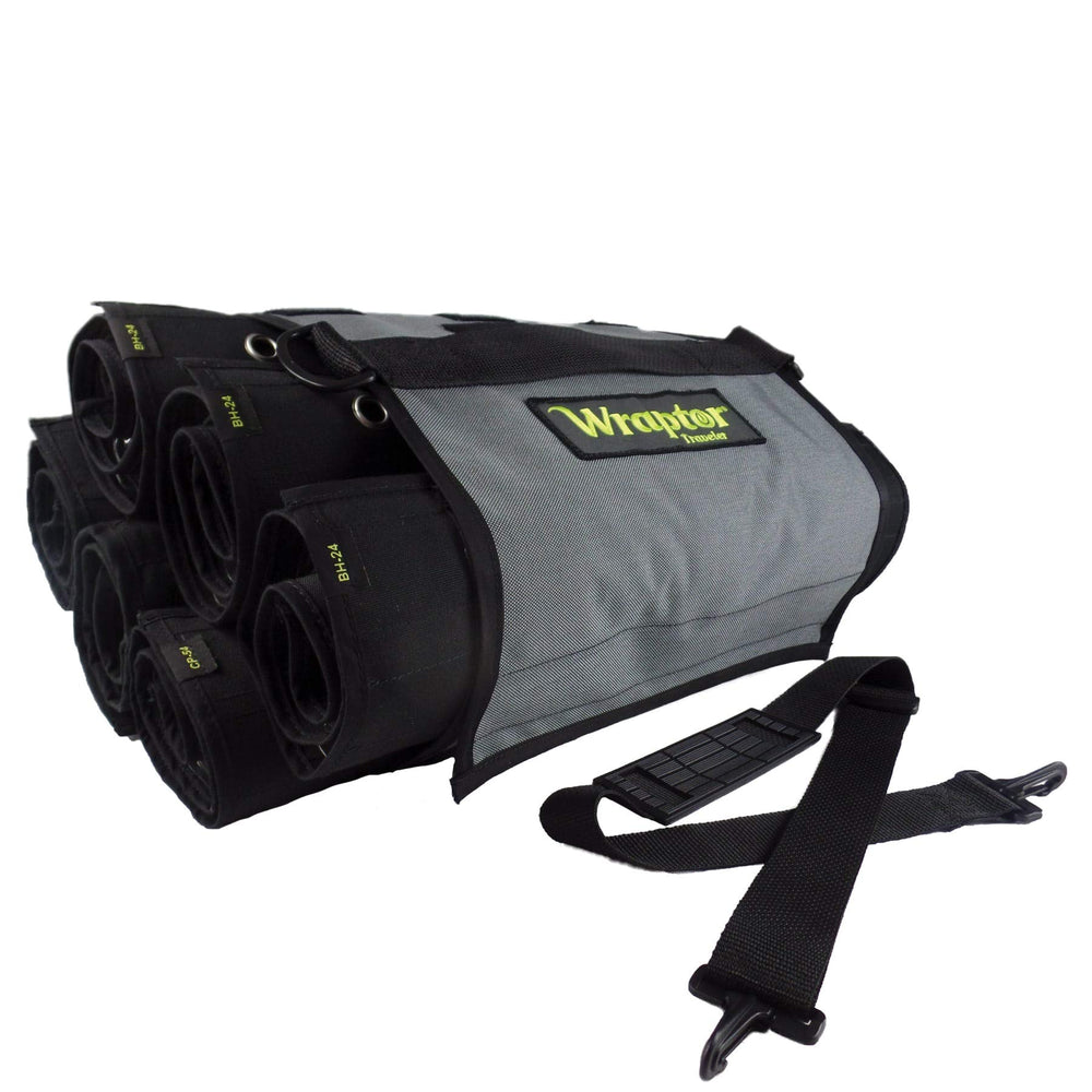 Wraptor Tackle Roll Cordura-1000d emphasizes rugged durability on boat trips.